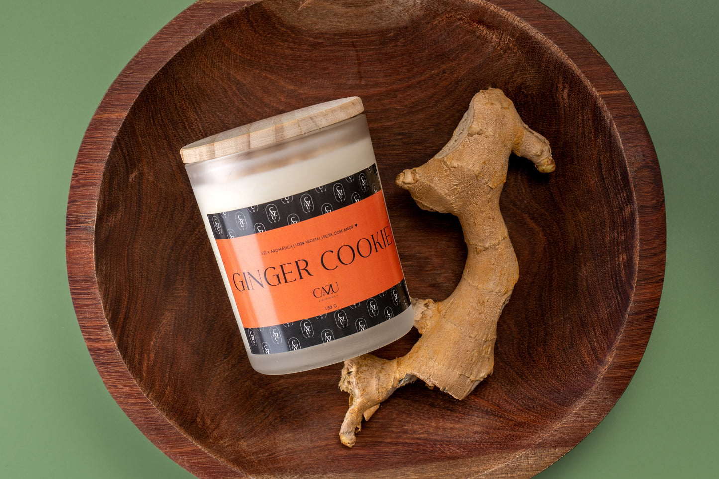 Ginger Cookie scented candle